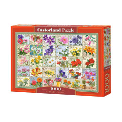 Пъзел Castorland от 1000 части - Винтидж флора