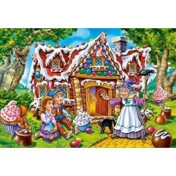 Пъзел Castorland от 40 XXL части - Хензел и Гретел