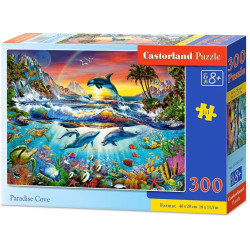 Пъзел Castorland от 300 части - Воден рай
