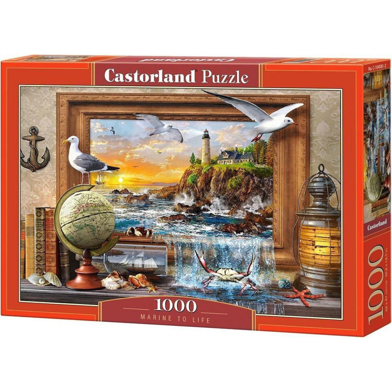 Пъзел Castorland от 1000 части - Морски живот