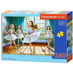 Пъзел Castorland от 260 части - Малки балерини
