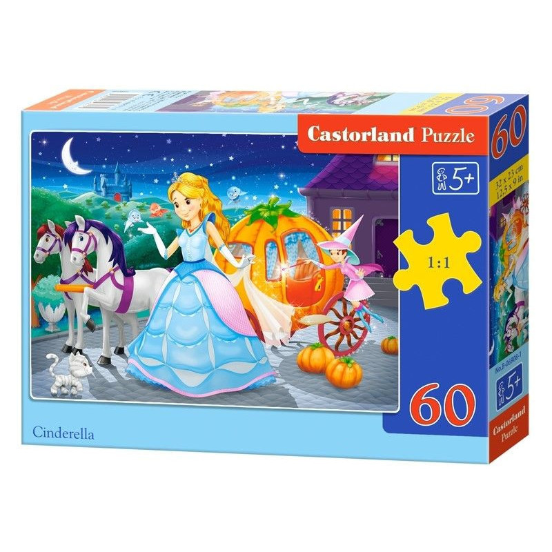 Пъзел Castorland от 60 части - Пепеляшка