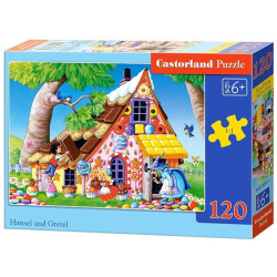 Пъзел Castorland от 120 части - Хензел и Гретел