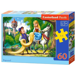 Пъзел Castorland от 60 части - Рапунцел