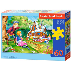 Пъзел Castorland от 60 части - Хензел и Гретел