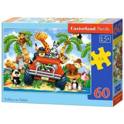 Пъзел Castorland от 60 части - Сафари