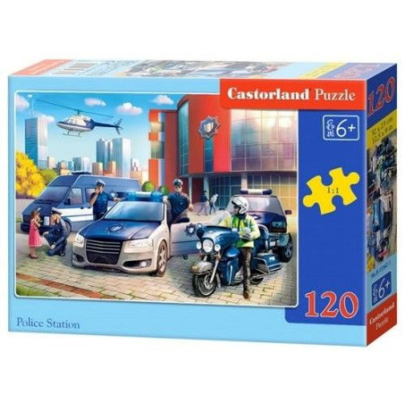 Пъзел Castorland от 120 части - Полиция