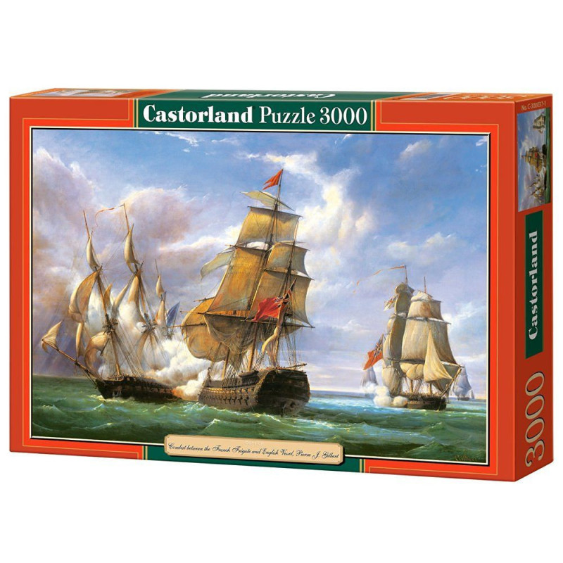 Пъзел Castorland от 3000 части - Битка