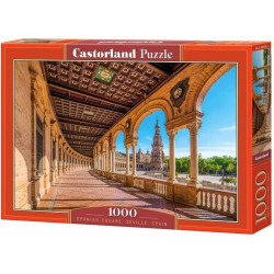 Пъзел Castorland от 1000 части - Испански площад, Севиля, Испания
