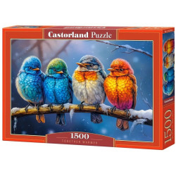 Пъзел Castorland от 1500 части - Заедно е по-топло