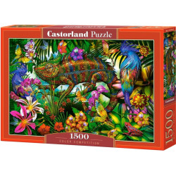 Пъзел Castorland от 1500 части - Цветно състезание