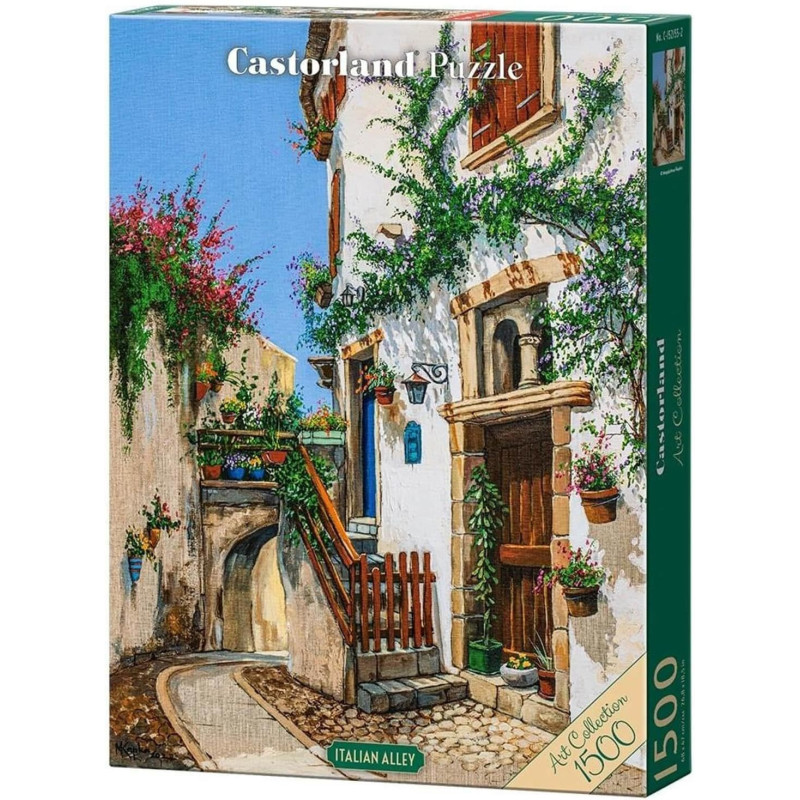 Пъзел Castorland от 1500 части - Италианска алея