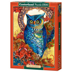 Пъзел Castorland от 1500 части - Бухал