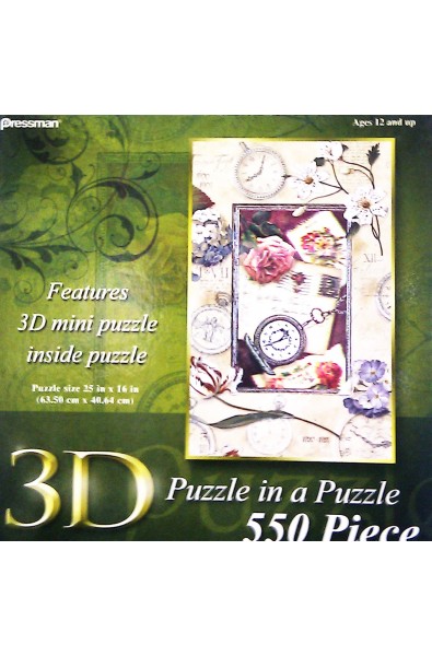 Features 3D mini puzzle