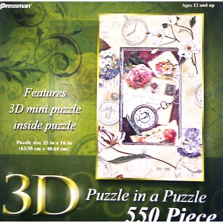 Features 3D mini puzzle