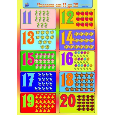 Числата до 20