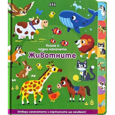 Книга с чудни капачета: Животните