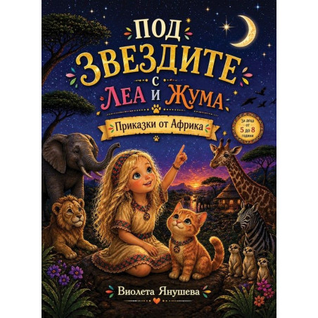 Под звездите с Леа и Жума. Приказки от Африка