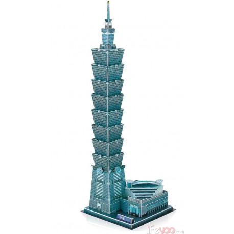 Taipei 101 (Taiwan) 3D Пъзел