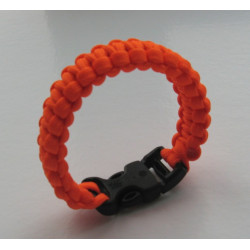 Гривна за оцеляване Paracord - COBRA Savety Orange