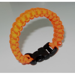 Гривна за оцеляване Paracord - COBRA Savety Orange