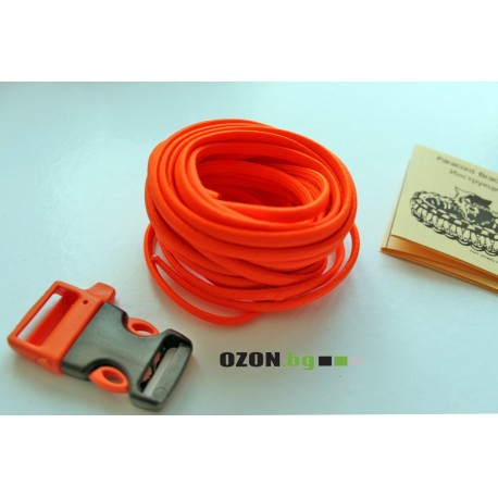 Гривна за оцеляване - Bracelet Kit - Safety Orange