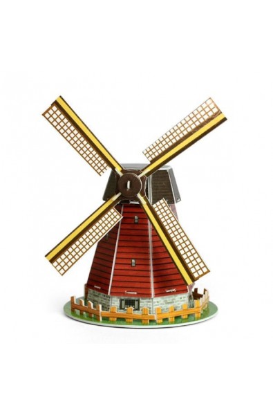 Мини пъзел Holland Windmill 