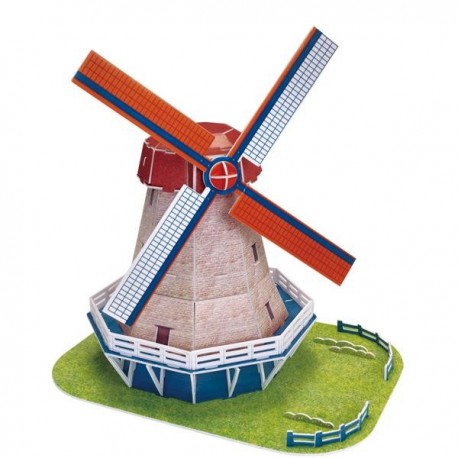 Триизмерен 3D пъзел Holland Windmill 