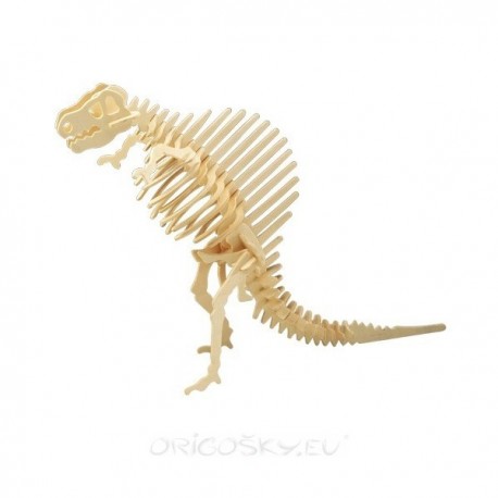 Спинозавър - дървен 3D Пъзел